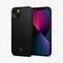 ACS03226 - iPhone 13 Pro Max Case Mag Armor in black showing the back